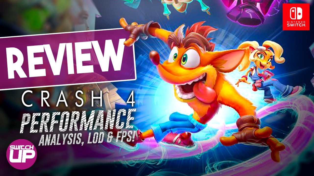 Crash Bandicoot 4 Nintendo Switch Performance Review!