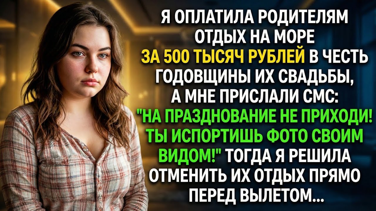 Родители запретили мне приходить на празднование своей годовщины, тогда я решила...
