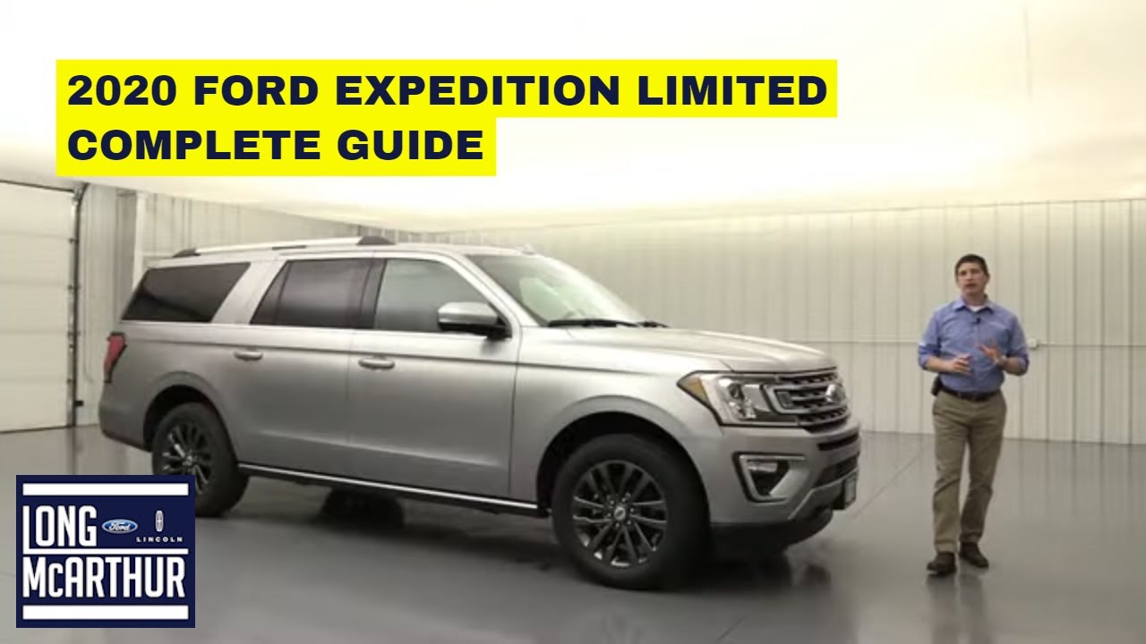 2020 FORD EXPEDITION LIMITED COMPLETE GUIDE