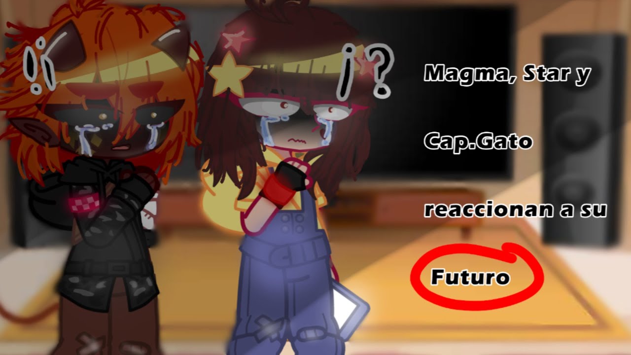 •🎶💗Magma, Star y Cap.Gato reaccionan a su Futuro💗🎶•| NuggetSMP | Un poco de Star X Capitan Gato?|
