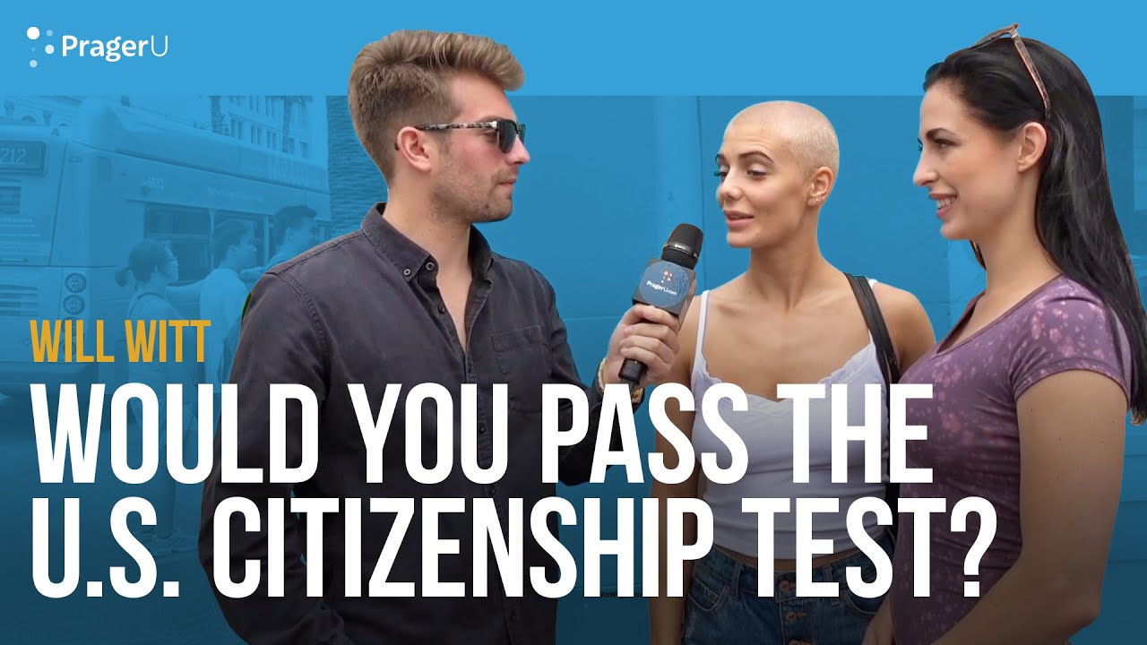 Can You Pass the U.S. Citizenship Test? With Will Witt | Man on the Street