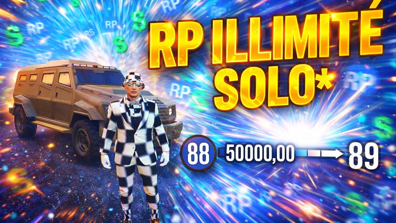 Glitch rp illimité gta 5 online en 1.72