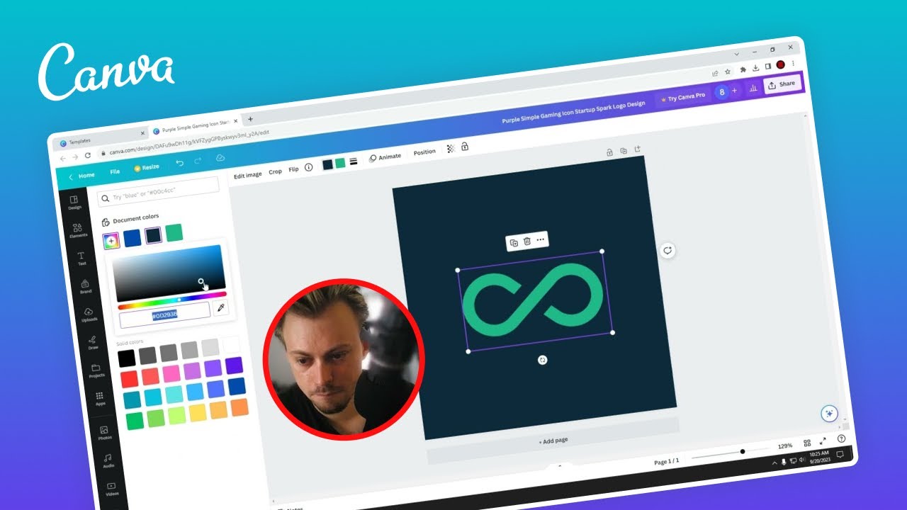 How do I make an app icon in Canva