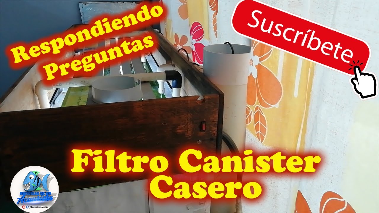 Respondiendo preguntas Filtro Canister Casero