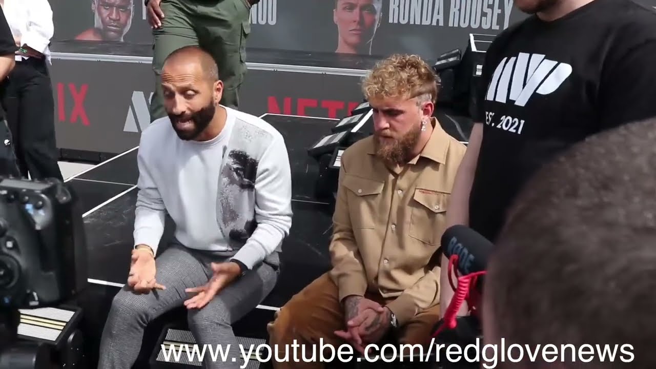 Сессия вопросов и ответов с Накисой Бидариан и Джейком Полом. #RouseyCarano #MMA #MVP #JaKePaul