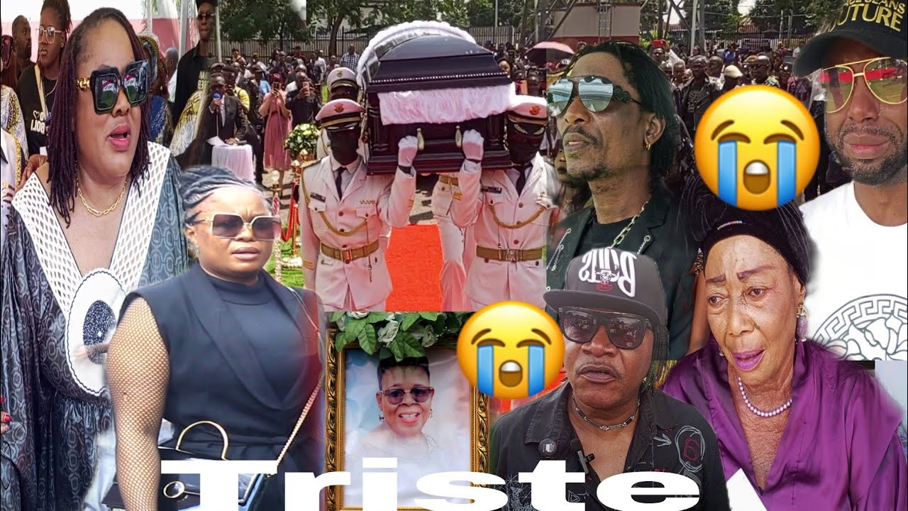 TR!STE:ENTERRĒMĒNT DE L ARTISTE MAMAN BOLINGO BÂ COMÉDIENS MAKASI DEVANT CERÚE!L SUIVEZ