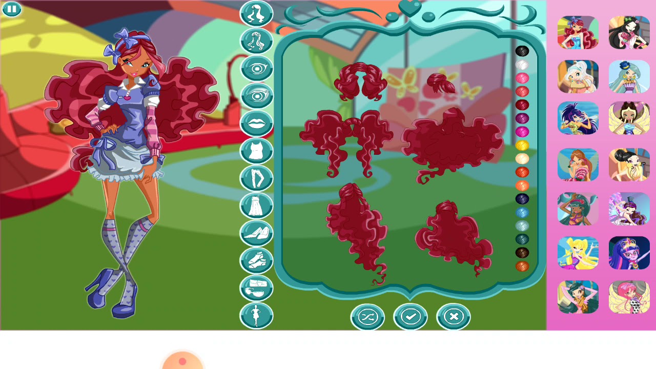 Ronnie coco winx  Layla (Aisha) dress up