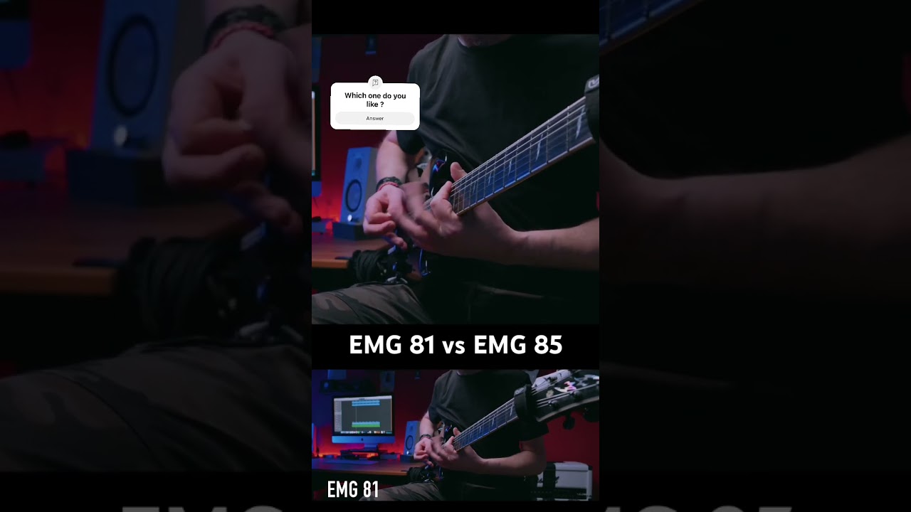 EMG 81 vs EMG 85. Which one do you prefer? 