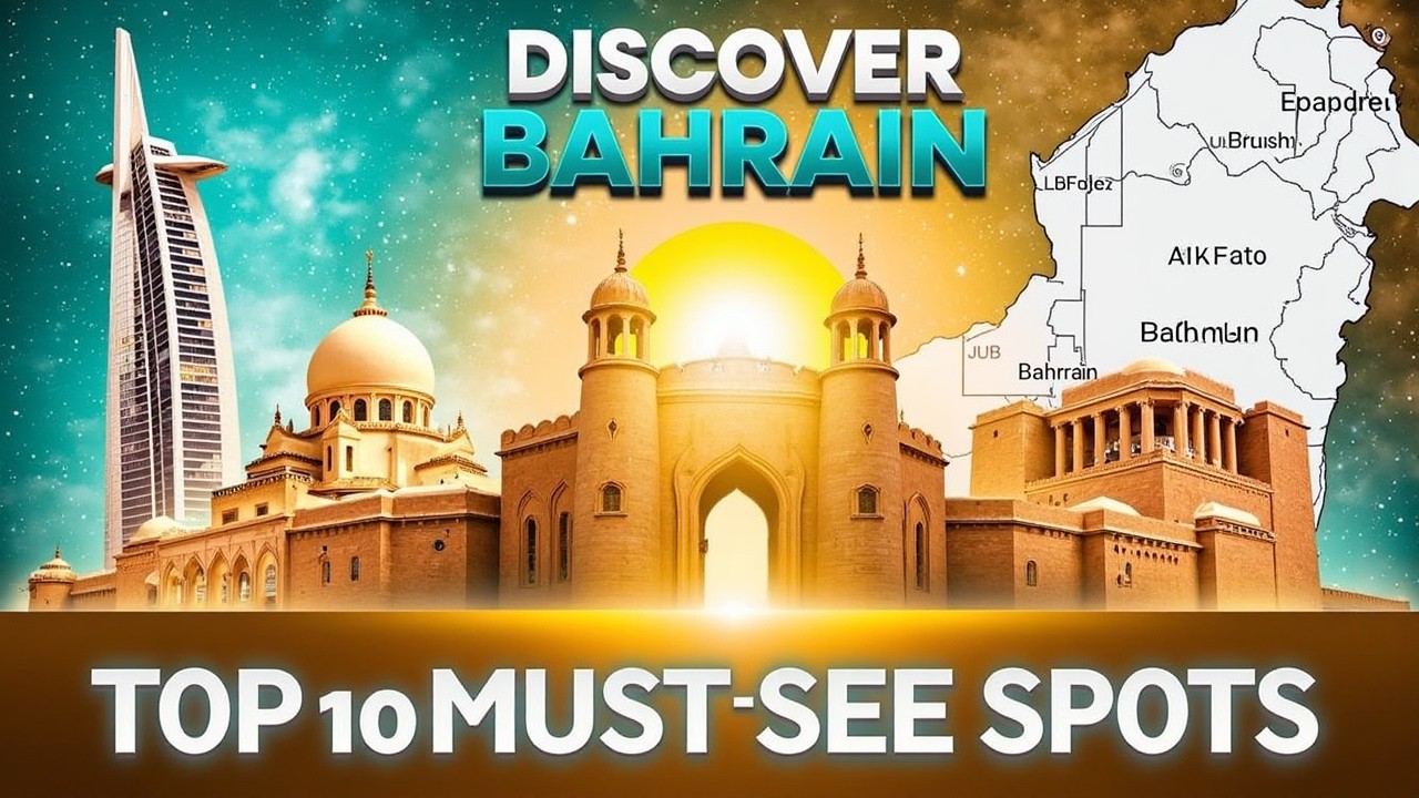 Top 10 Must-Visit Places in Bahrain 🇧🇭 | Hidden Gems & Iconic Spots!