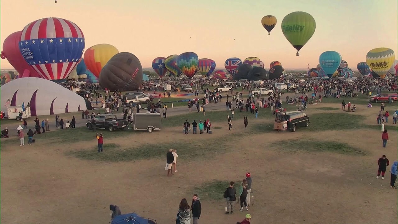 LIVE: Hot air balloons fill the skies above New Mexico