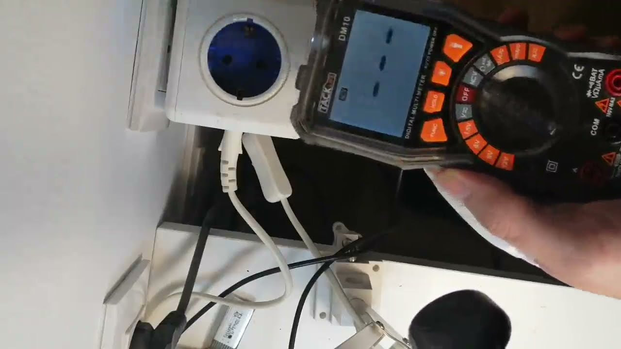 TACKLIFE DM10 digital eléctrica Tester auto rango de batería Tester, solo por las funciones que expl