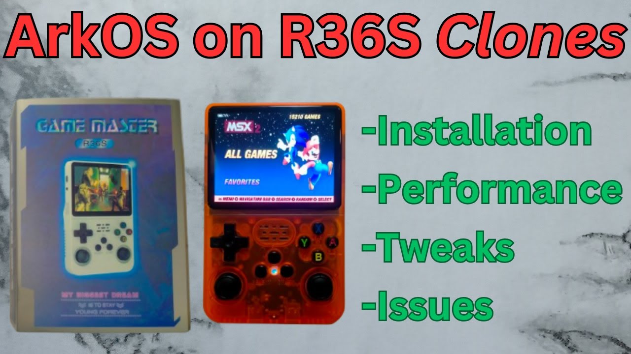 ArkOS on the R36S 'Clone' - Installation, Performance, Tweaks & Issues