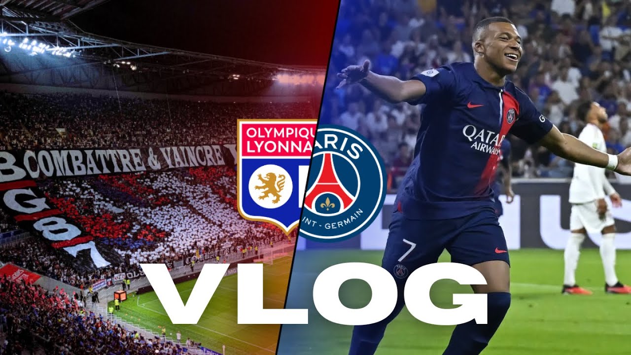 VLOG OL 1 - 4 PSG 🔥| 3 septembre 2023 | Parc Olympique Lyonnais 🔴🔵