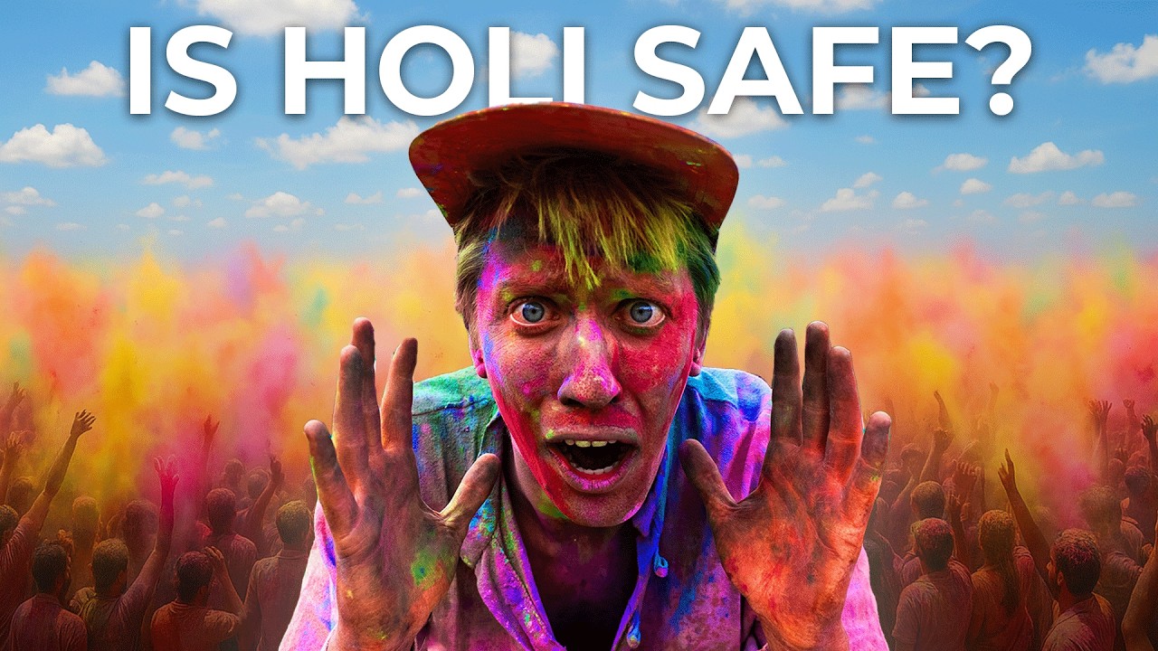 I was HARASSED at the Holi Festival in India