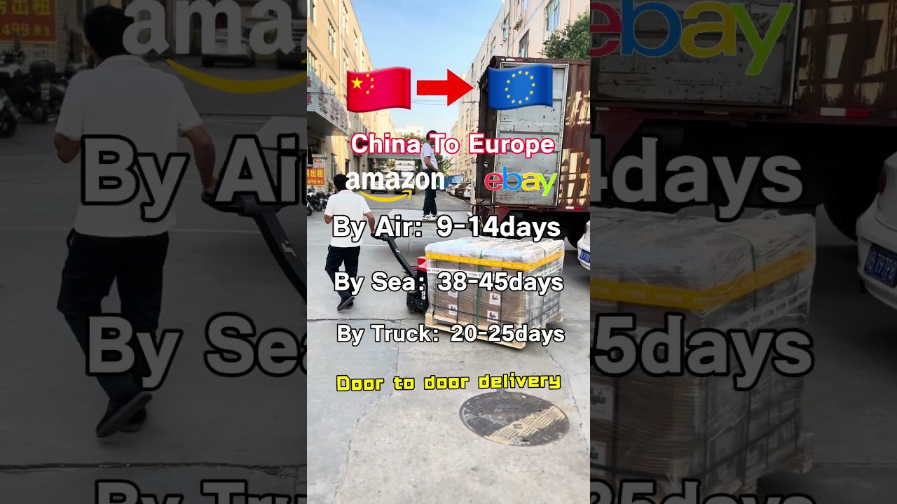 📦 China to Europe Logistics: Air/Sea/Truck Door-to-Door Solutions