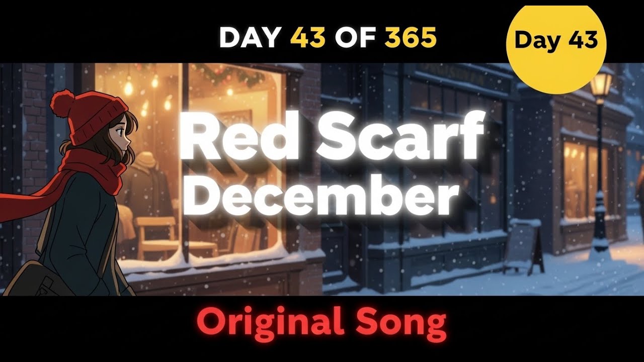 Red Scarf December (Day 43/365) | Contemporary Winter Folk Song