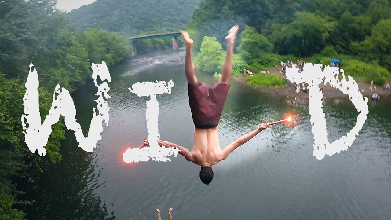 WILD THINGS - PEACE ROCK / Cliff Jumping & Dam Sliding