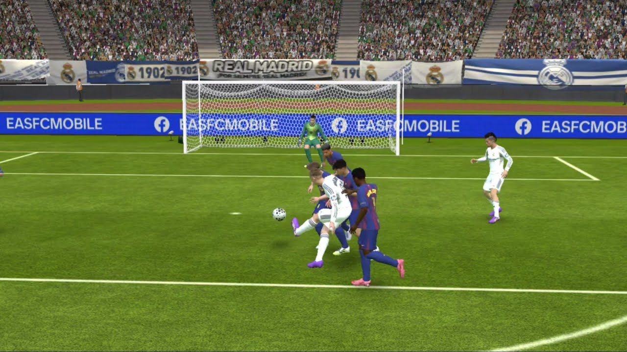 Humiliating Barcelona match gameplay 