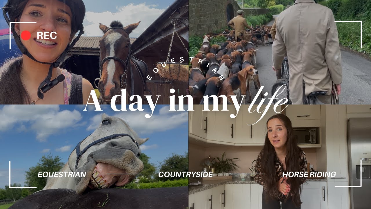 EQUESTRIAN Day in the Life + spring in the English countryside