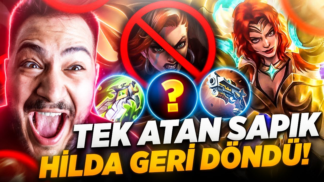 TEK ATAN SAPIK HİLDA BUİLDİ 😎  Mobile Legends 2021