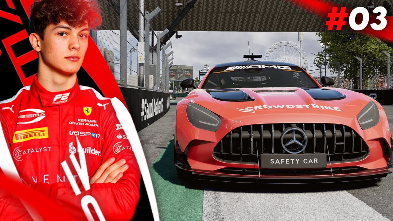 OUR FIRST SAFETY CAR! F1 23 Ollie Bearman Driver Career Part 3 Saudi Arabian GP