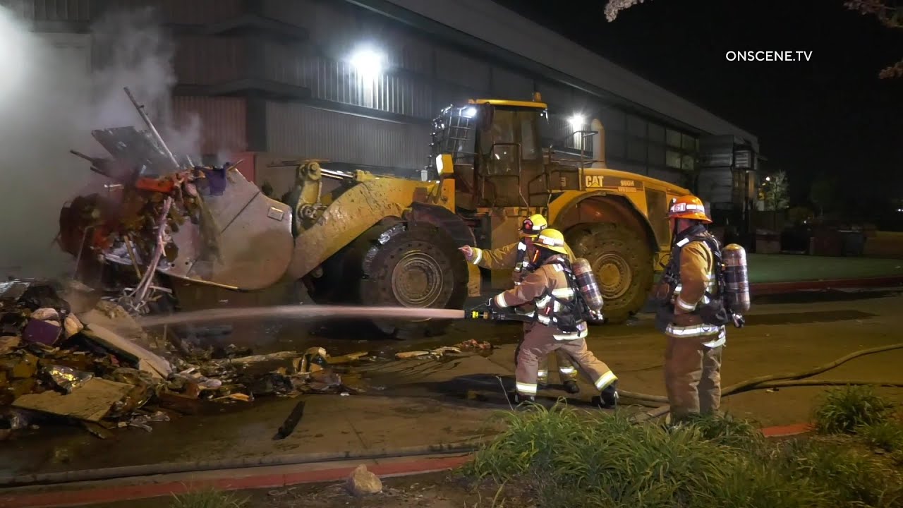 Recycling Center Fire | City of Industry