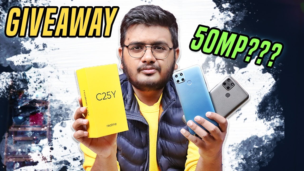 realme C25Y Unboxing And Giveaway!