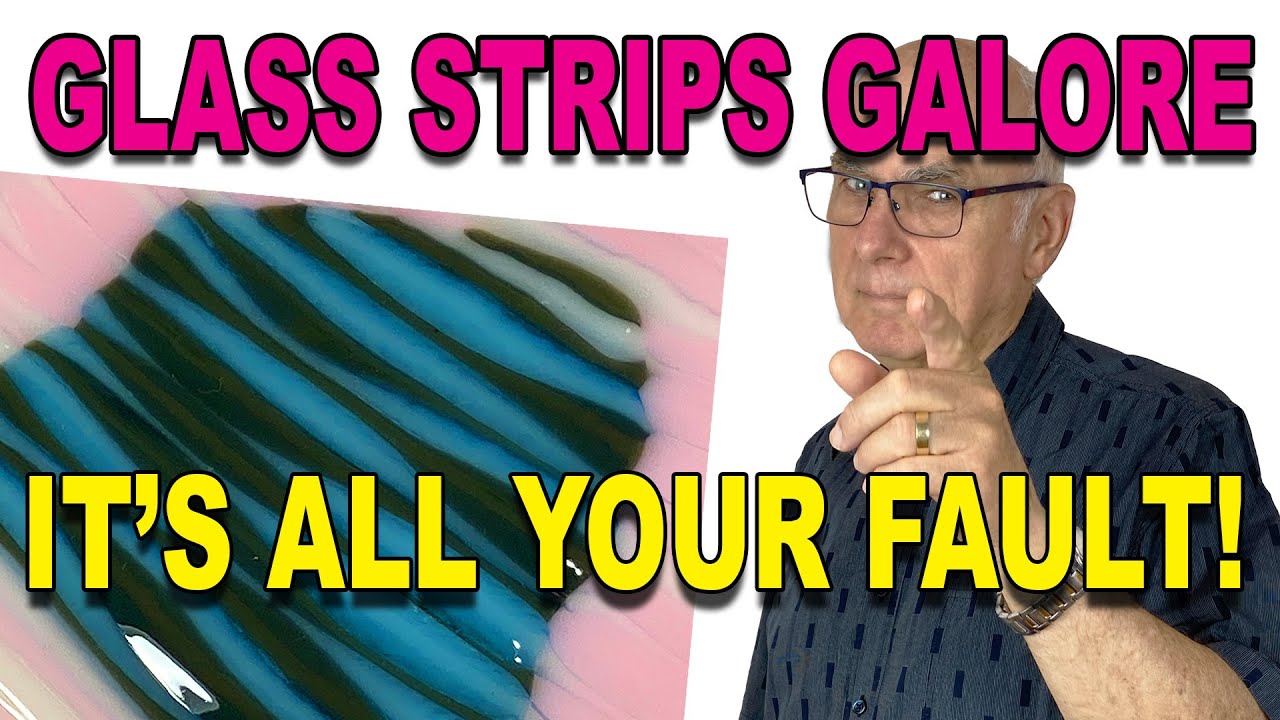 Fused Glass Strip Construction! Aargh! It's All Your Fault - Fused Glass Project
