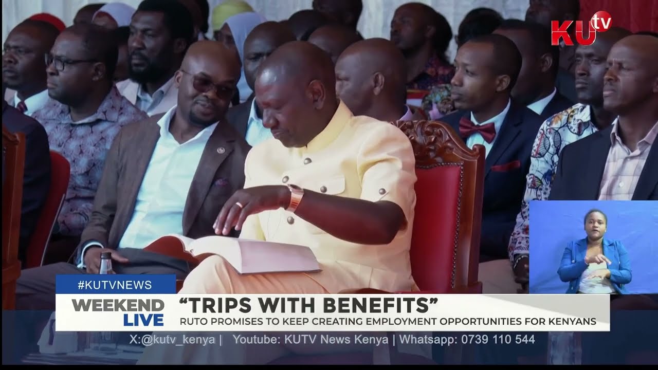 President Ruto claims that his foreign trips increase Kenya’s export market
