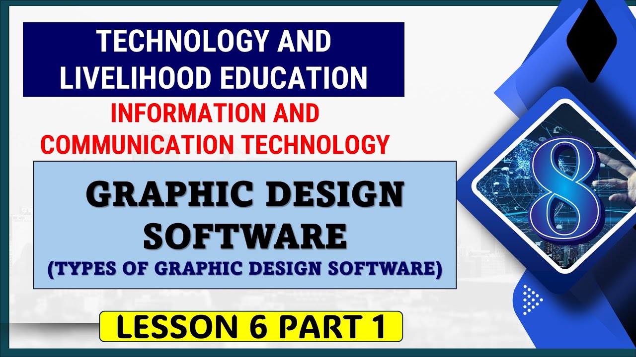 TLE ICT 8 - Lesson 6: GRAPHIC DESIGN SOFTWARE: Raster-Based and Vector-Based Graphic Design software