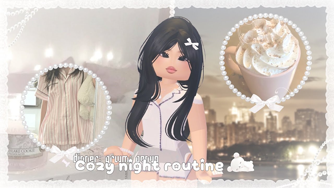 Cozy night routine🌃 ┊ Berry avenue ┊ roleplay ┊ voiced 🎙️ ☆