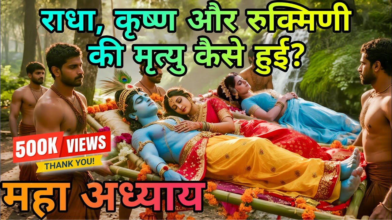 राधा कृष्ण की मृत्यु का रहस्य || कृष्ण के वियोग में रुक्मिणी की मृत्यु? || जगन्नाथ मंदिर का रहस्य