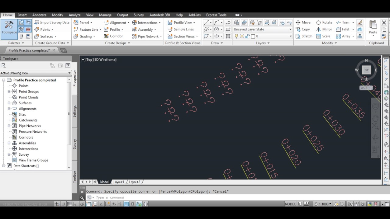 Add elevation labels to Alignment station in Civil 3D
