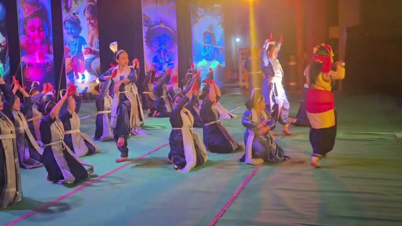 Our school annual function || Dance Cover || kaliya naag and Krishna's war