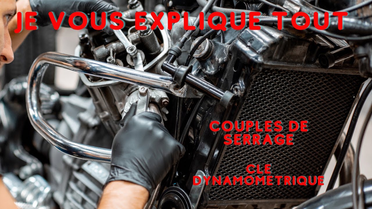 Couple de serrage cl&eacute; dynamom&eacute;trique, je vous explique tout.
