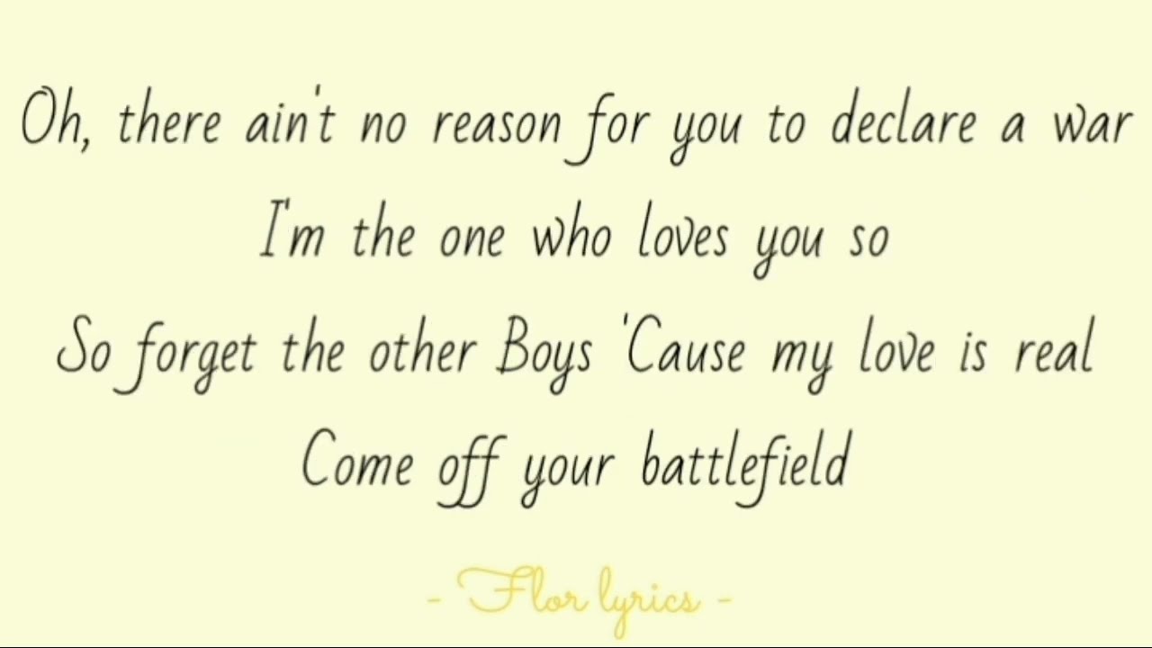 Pearl Jam - Soldier of love [lyrics]