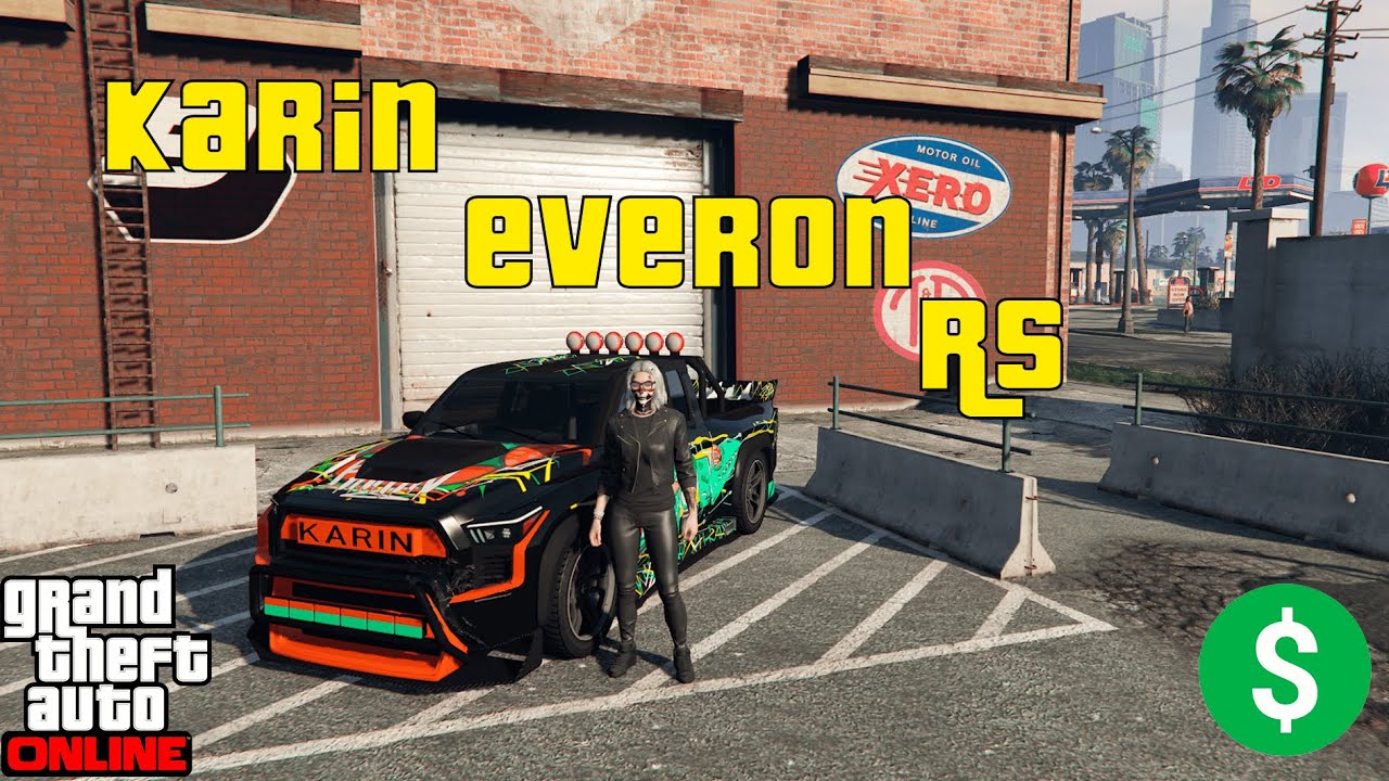 Как выглядит новая раскраска в GTA Online | Karin Everon RS