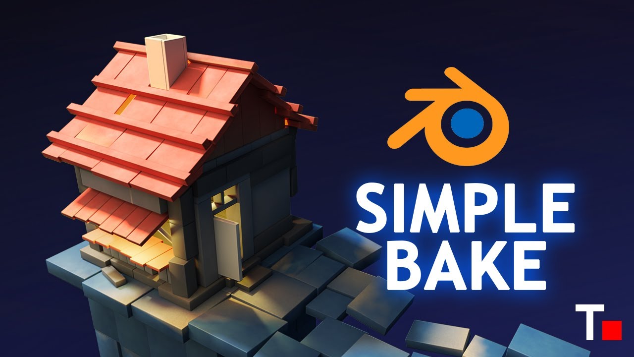 Bake anything onto texture | Merge Multiple Textures | Baking Procedural Textures | Baking Light |