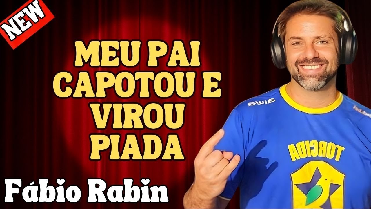 MEU PAI SOFREU UM ACIDENTE E A POLÍTICA ENTROU NA HISTÓRIA – FÁBIO RABIN COMÉDIA STAND UP