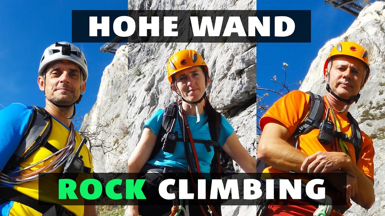 Rock climbing Hohe Wand