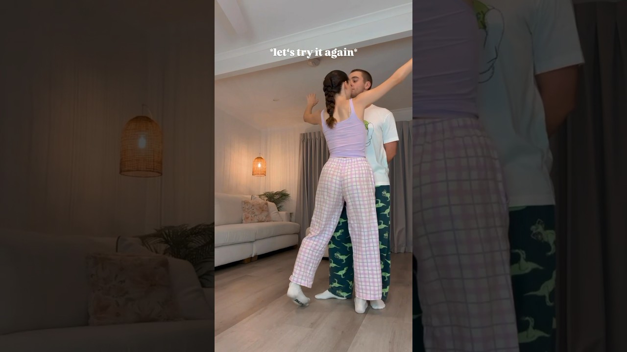 SOMETIMES IT GETS LIKE THIS! 🤣 #fail #bloopers #funny #couple #dance #shorts