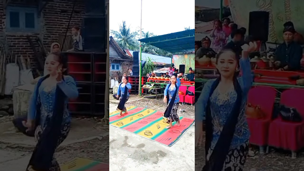 Lengger Anjani Putri dan Diana Lopes #kesenian  #lengger #penari #ebegpurbalingga #kridabudaya 