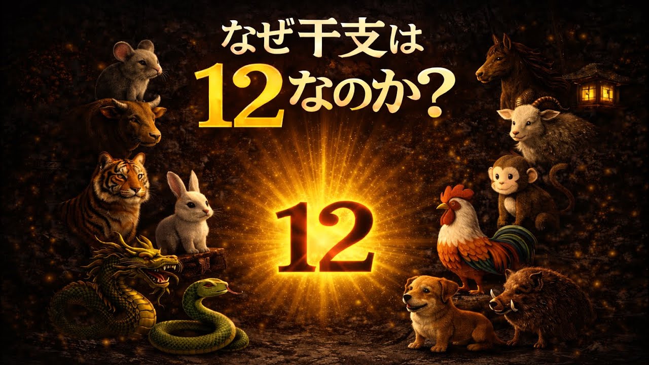 なぜ干支は12の動物なのか？ ー その順番に隠された意味