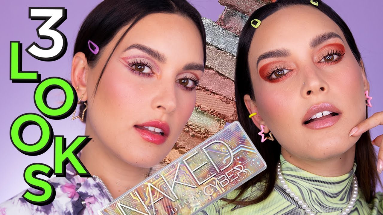 ¿OTRA PALETA NAKED? 3 LOOKS CON CYBER DE URBAN DECAY | PAU FLORENCIA