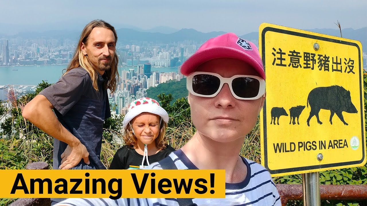 My Family Hiking Adventure in Hong Kong / Foreigners' Vlog