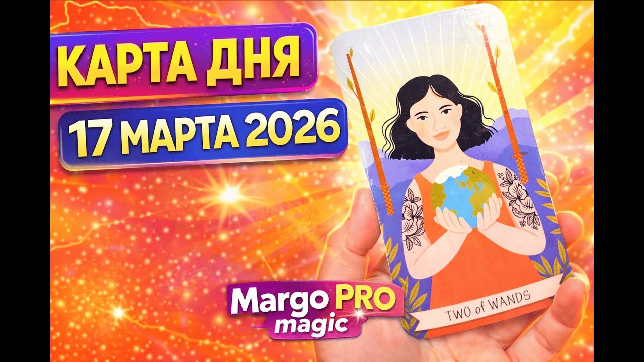 КАРТА ДНЯ 🔮 17 МАРТА 2026 — СЕГОДНЯ ВЫ УВИДИТЕ, ЧТО ДЕРЖАЛО ВАС НА МЕСТЕ