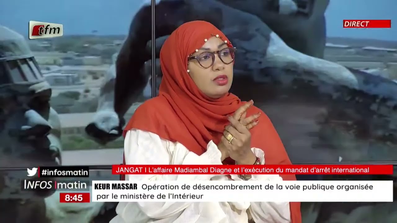 JANGÀT avec Daouda MINE | l´affaire madiambal Diagne et l´exécution du mandat d´arrêt international