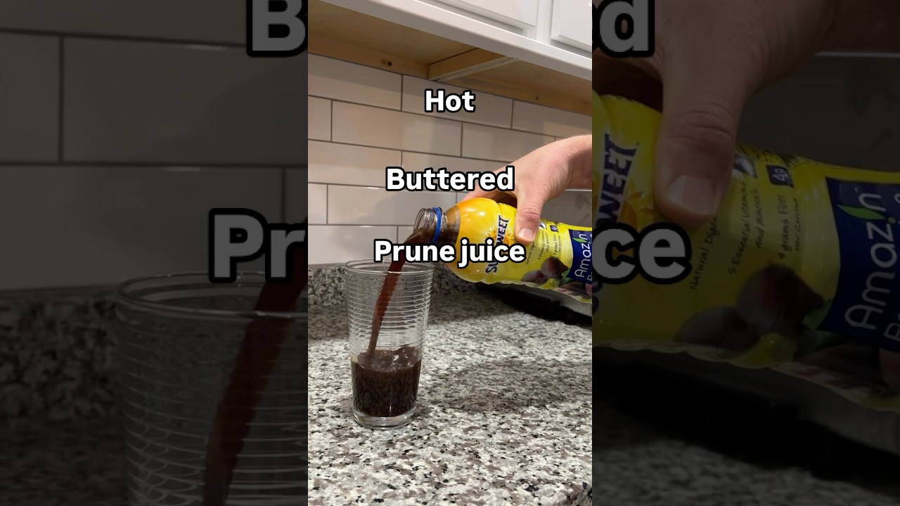 Hot buttered prune juice - constipation hack or social media hype?