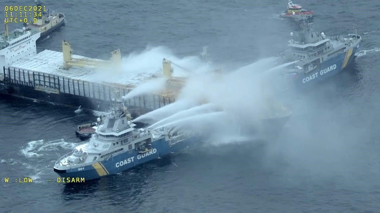 Containerschiff vor schwedischer Küste in Brand geraten | AFP
