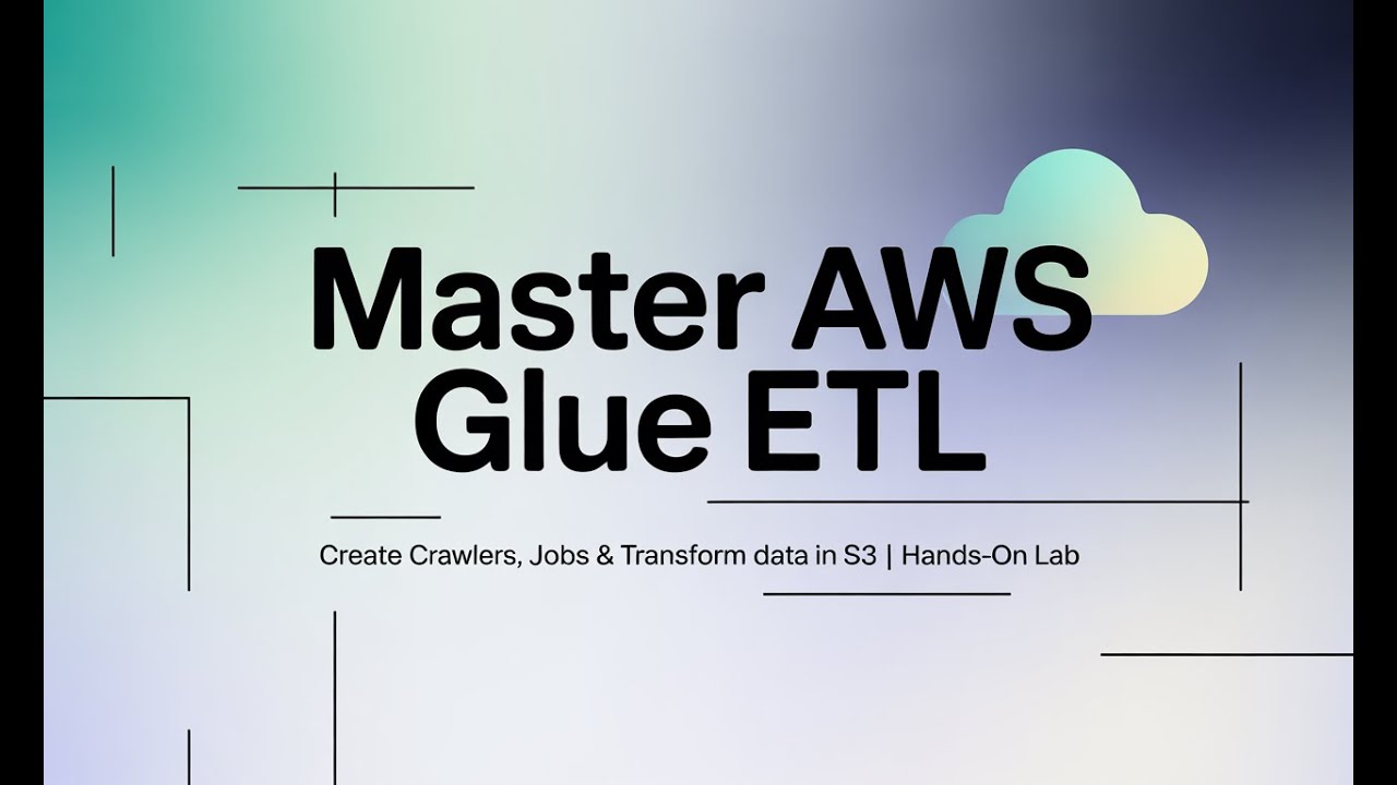 Master AWS Glue ETL: Create Crawlers, Jobs & Transform Data in S3 | Hands-On Lab